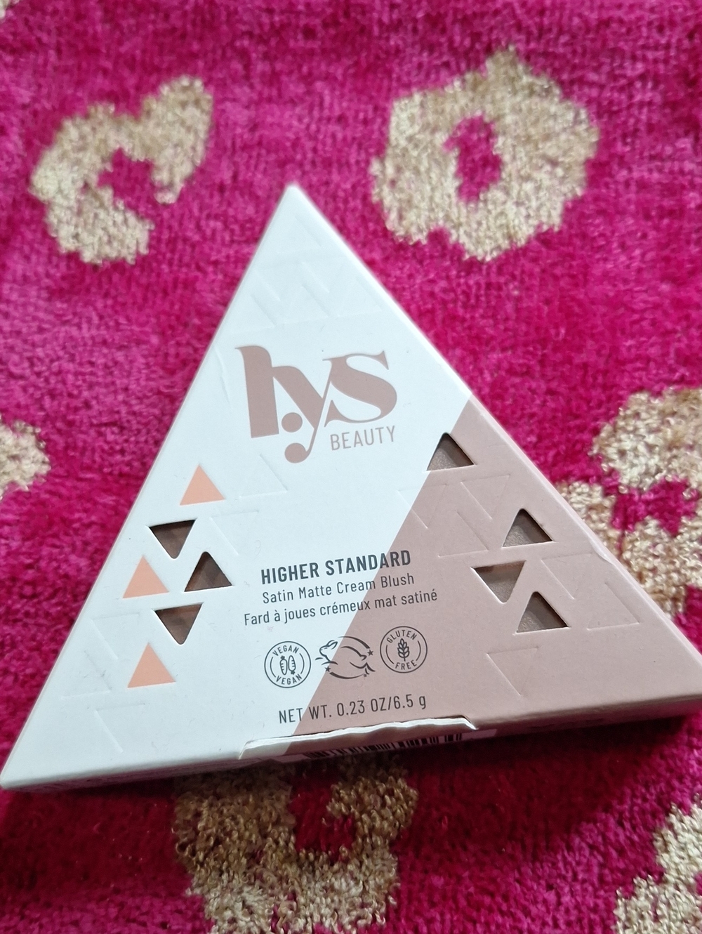 HYS Beauty Higher Standard Satin Matte Cream Blush - "Kindness"